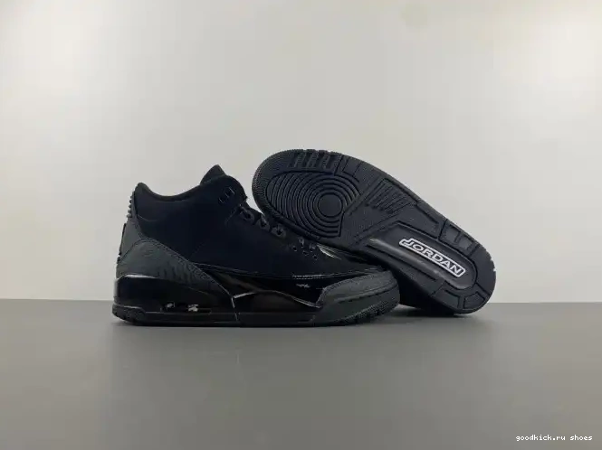 Cheap Jordan CT8532-001 Black 3 Air Cat 0603